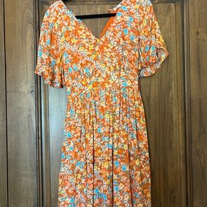 Floral Roller Rabbit Dress